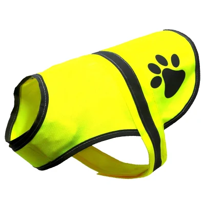 High Visibility Reflective Dog Safety Vest Chaleco De Perro Reflectante