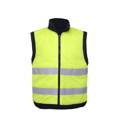 Running Reflective Safety Blue Mesh Safety Vest