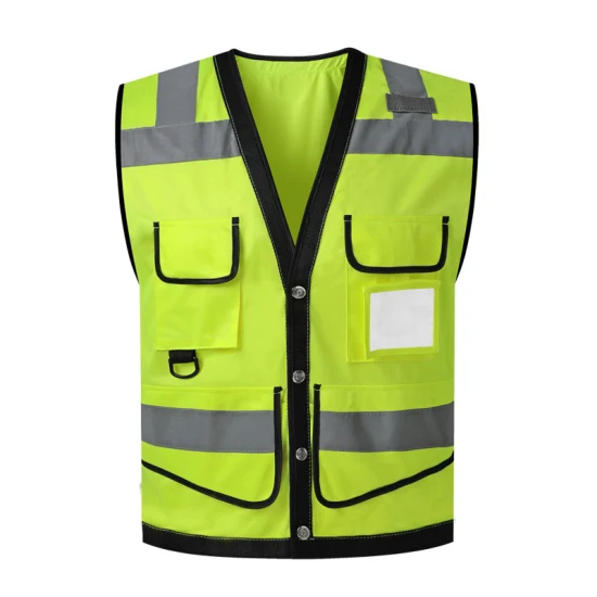 Amazon′ S New Multi-Function Night Riding Running Surveyor Safety Reflective Vest